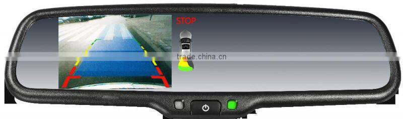 4.3 Inch Car Rear View Mirror Monitor with Bluetooth Handsfree for any Car Model