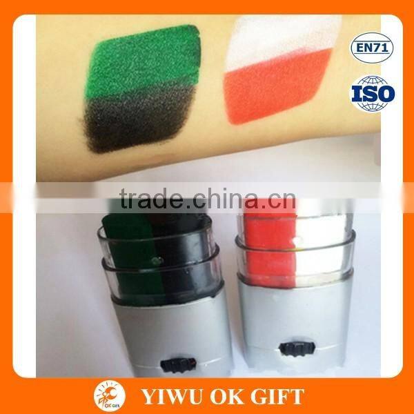 Wholesale 2016 Euro Cup Nation Flag Color Non-toxic Football Sports Fans Face Paint