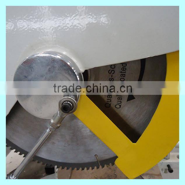 High quality plastic window profile cutting machine with two head
