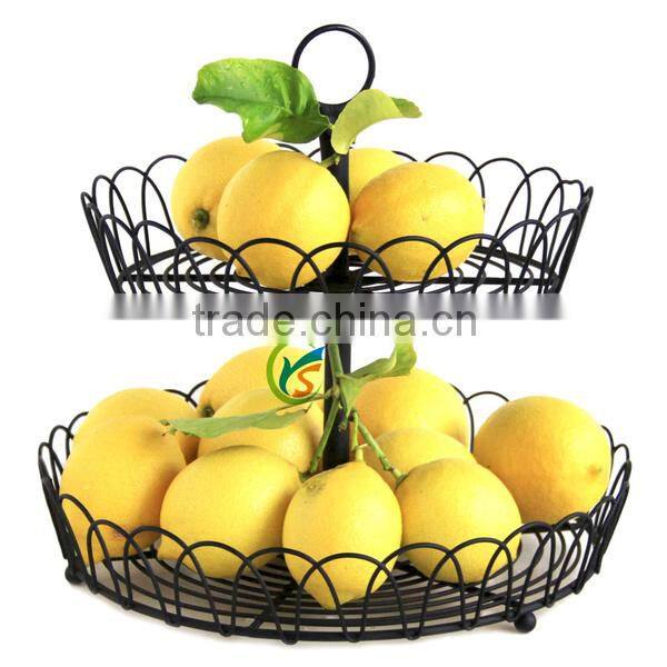 Folding Wire Basket in Silver