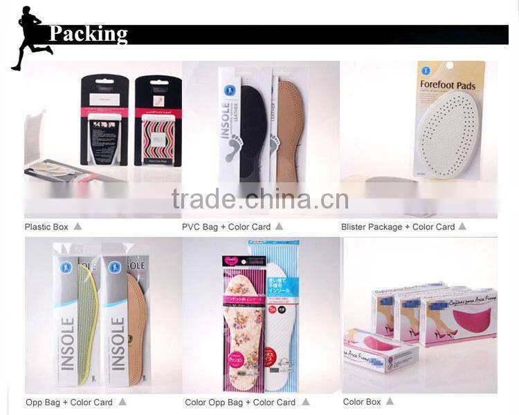 3 cm High grade comfortable TPR gel height increase insoles