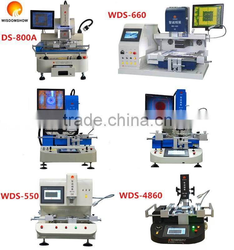 Best helper! WDS-750 laser bga rework station automatic bga repair machine laptop bga repair with Panasonic PLC controller