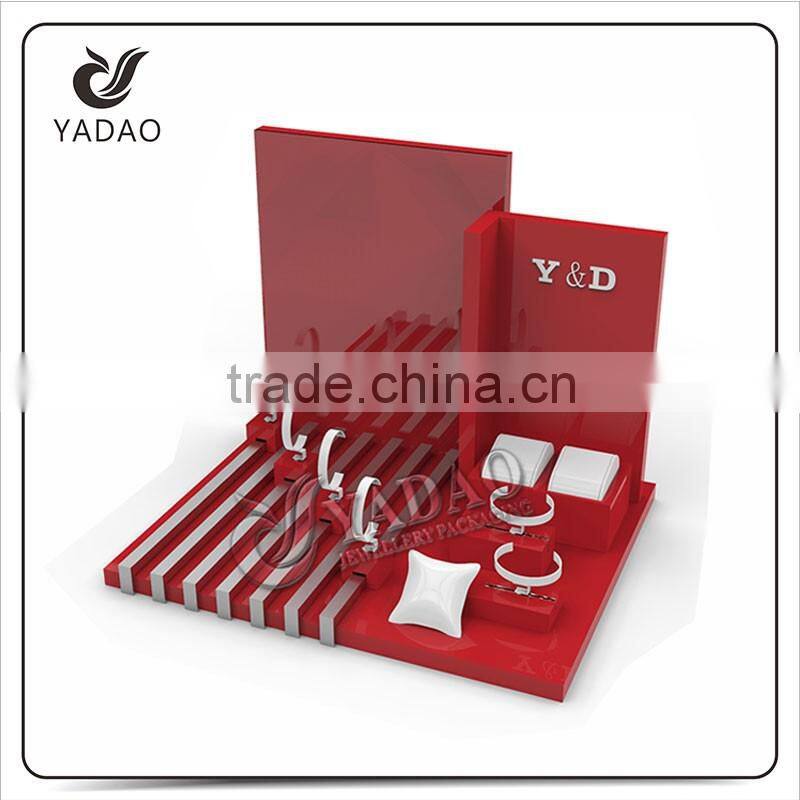 2016 Newest design acrylic different color halloween shop jewelry watch display stand