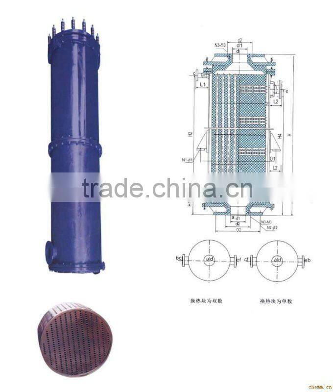 DS-H49 graphite heat exchanger tube