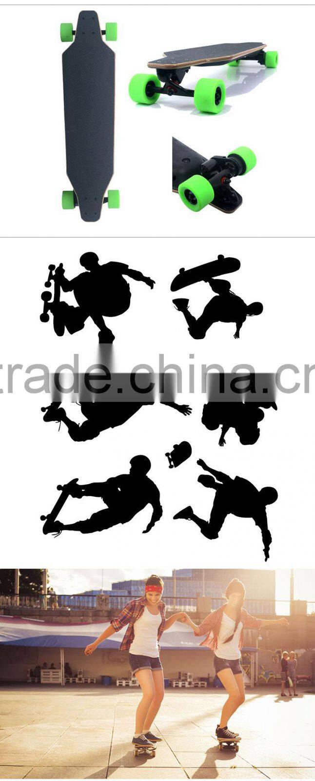 Four Wheels Electric Skateboard Longboard Hover board Wireless Remote Control