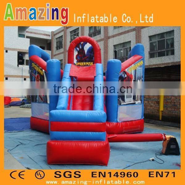 Factory price indoor inflatable bouncer slide for sale