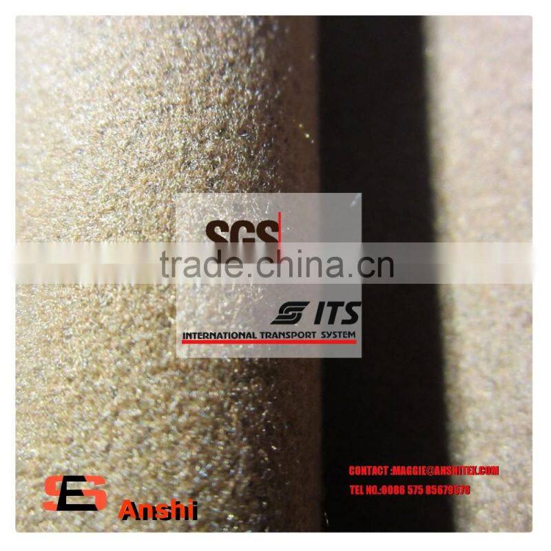 390-400gsm two tone color polyester tr brushed fabric for dress/overcoat