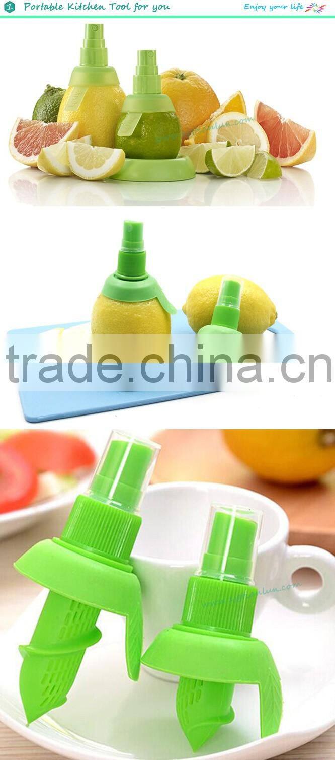 Home Kitchen Gadgets Lemon Squeezer Sprayer,Citrus Mist Orange Extractor Sprayer,Plastic Handheld Citrus Juice sprayer factory