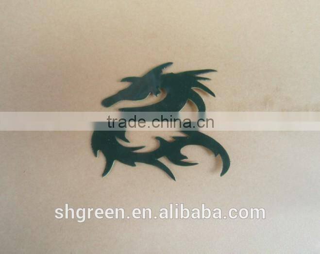 Dull uncoated paper gum sticker