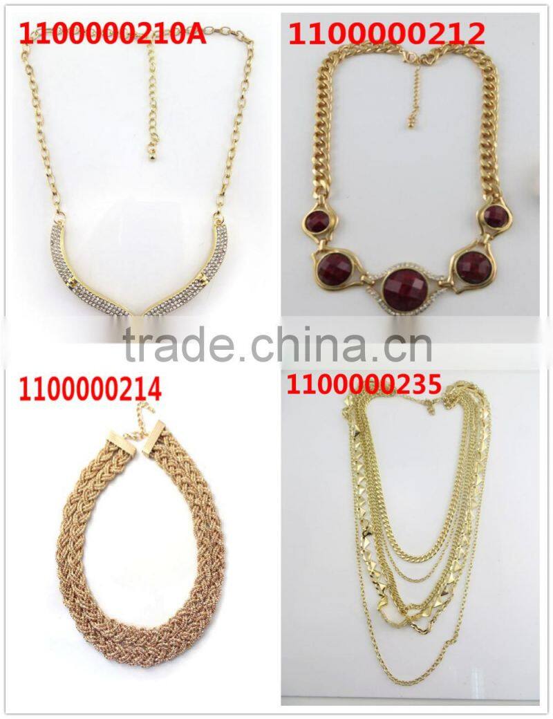 Newest design 22k gold kundan necklace set