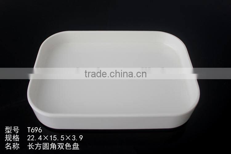 2015 hot selling manufacter wholeasle OEM colorful food plastic white japanese melamine bowls
