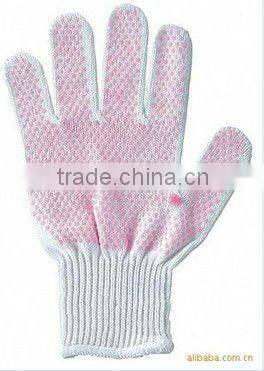 cotton knitted gloves work glove construction work glove