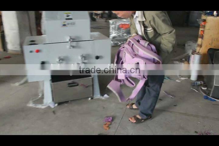 soft rubber material crushing machine/pp granules making machine/granulating machine