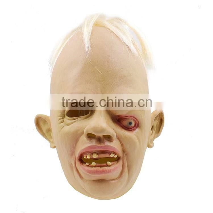 2016 woman Halloween White Cutout clown Mask Lace Sexy Prom Party