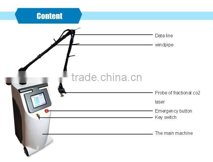 2016 New vertical laser machine laser equipment co2 fractional