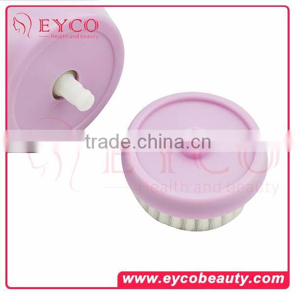 2016 good selling women facial electric silicone sonic clean and clear face wash brush for women
