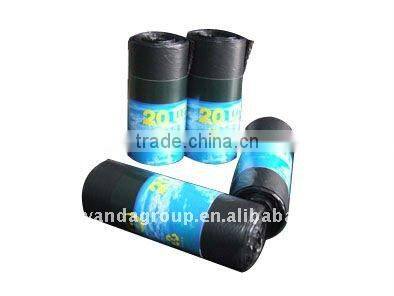 draw-string garbage bags