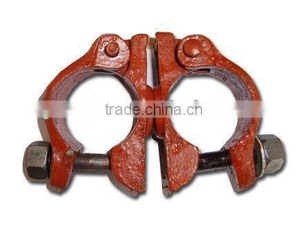 safety pressed double scaffold coupler