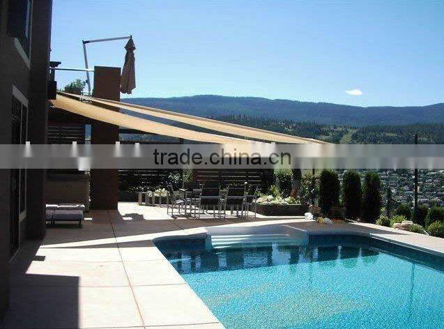 HDPE swimming pool shade sail