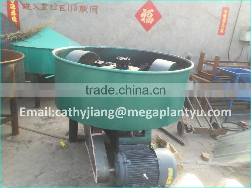 Charcoal Granules Grinding Wheel Mixer