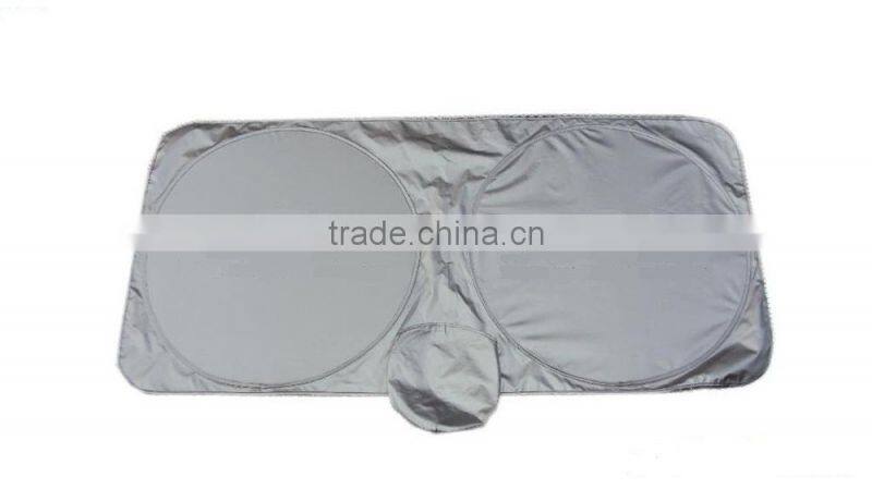 Foldable car sun shade