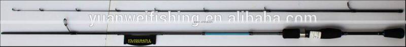 Solid carbon tip design Chinese guides and reelseat design spinning fishing rod