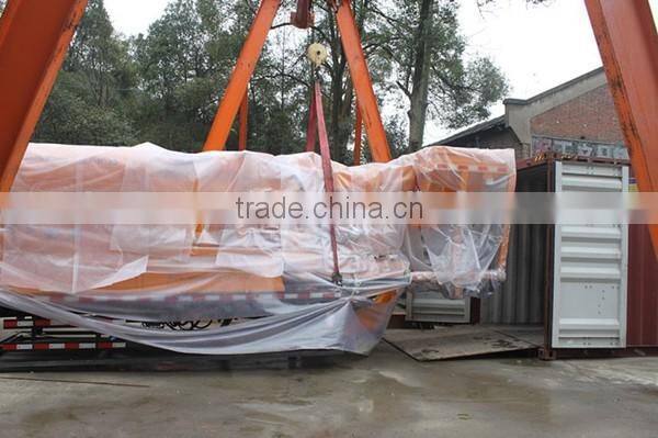 Truck mounted concrete mixing pump with Aggregate Weighting System