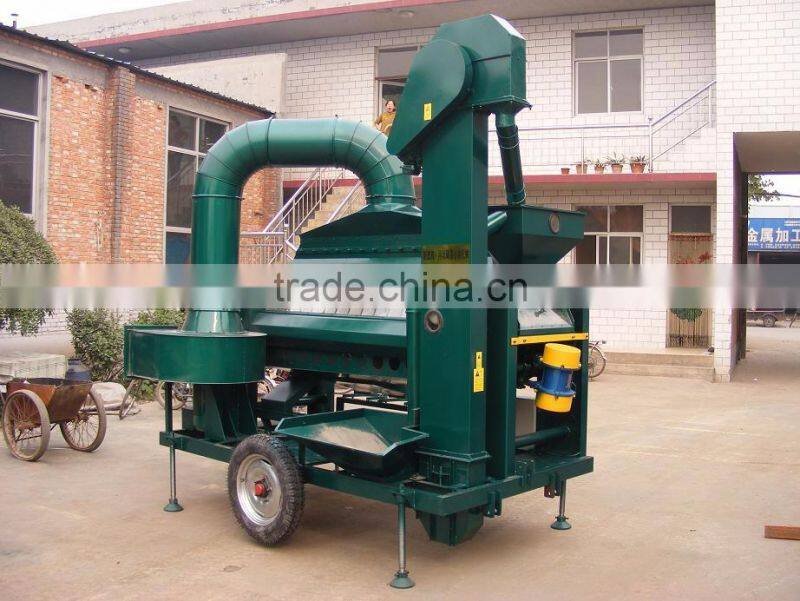 Pumpkin seeds separating machine