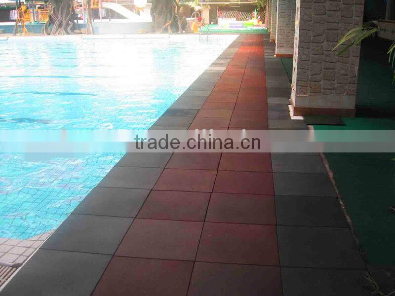 Kindergarten/ sport gym/Indoor and Outdoor Floor Rubber Tile