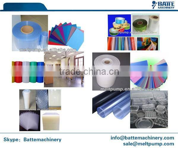 Batte CE Certified Geared Melt Pump for Polymer Extrusion