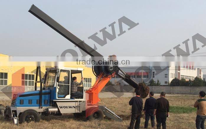 wheel type drilling hole machine soil drilling machine
