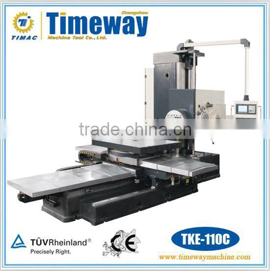 CNC Horizontal Boring and Milling Machine with Manual Rotary Table