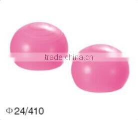 High quality 24/410 double wall plastic dome screw bottle lid cosmetic bottle cap