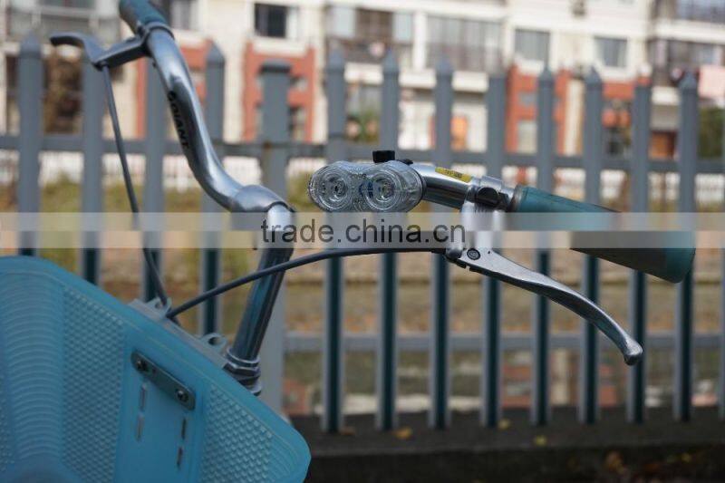 2x0.5W white LED bicycle light,bicycle safety light