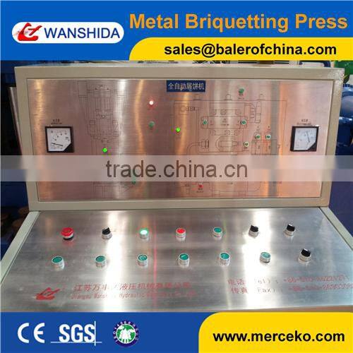 Wanshida 250ton Hydraulic Sawdust Briquette Machine