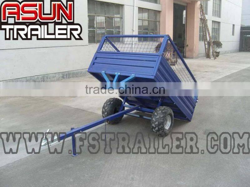 Utility And Single Axle Garden Trailer With Cage For Sale (GT-2)