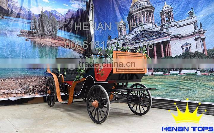 HENAN TOPS Park classic horse carriage MC-04 for sale