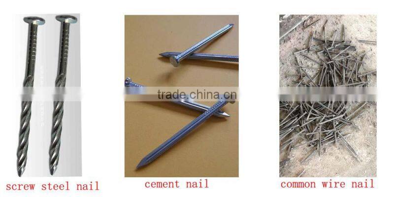 automatic making steel wire nail plant