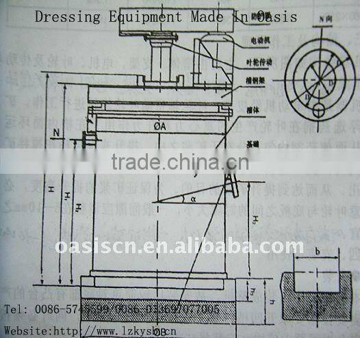 Washing Trommel/ Leaching Tank/Stirrer/Impeller Leaching Agitation Tank/