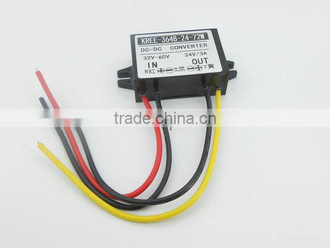 48v switch 24v dc converter 36V turn 24V3A72W buck DC-DC module power transformer buck