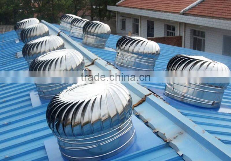No Power Roof Fan Wind Powered Roof Ventilator