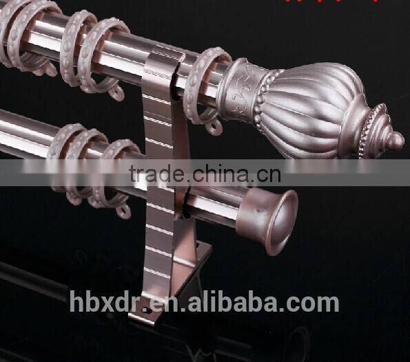 Europe popular style decorative aluminum alloy curtain poles