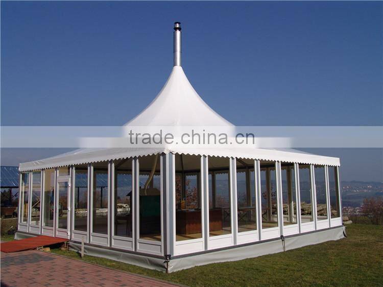 modern design 15x15m big pagoda tent canopy tent for wedding for exhibition trade show wholesale