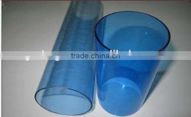 Freesky customized clear acrylic tubes, all shape plastic tubes, PC diffusion tubes, PS piles
