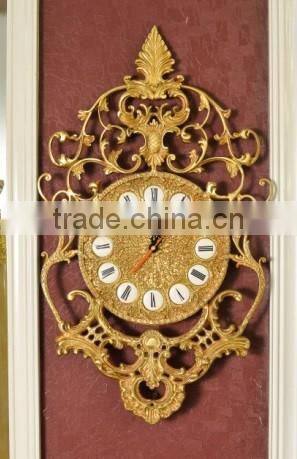 Elegant Wall Mounted Clock, Luxury Wall Clock, Decorated Wall Clock