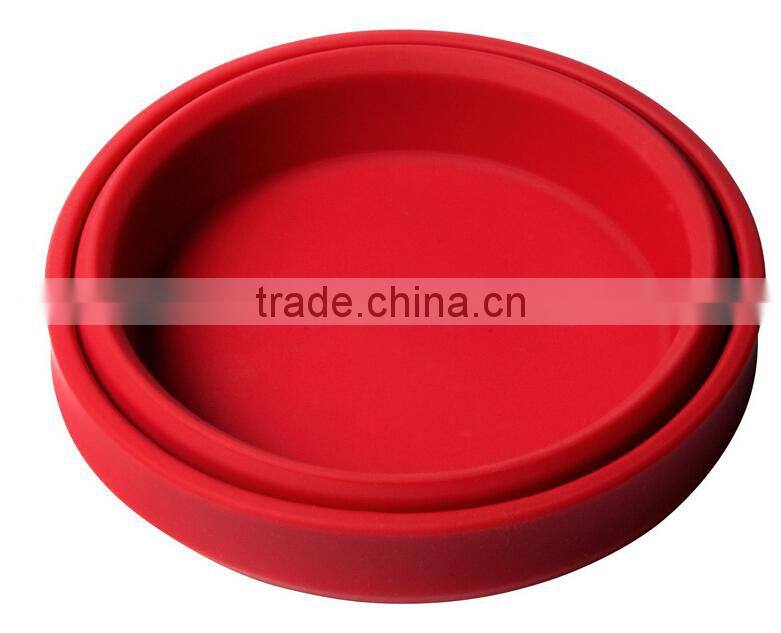 silicone collapsible travel bowls for your dog&silicone collapsible pet bowl&silicone dog bowl