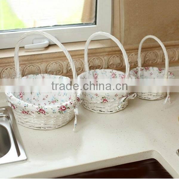 wholesale cheap stunning wicker baskets for Kid wicker shopping basket