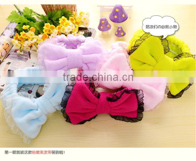 Q001 comfortable cotton adult bathrobe, bathing towel Headband