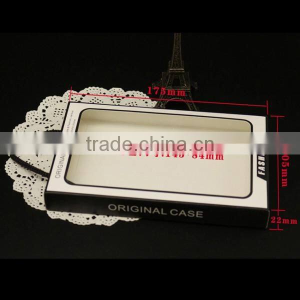 High-end black packaging mobile case, cartons packaging for iphone mobile phone case