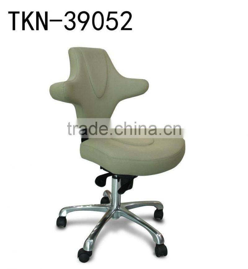 Potable movable Ottoman stool hydraulic chair with wheels used salon furniture TKN-39052